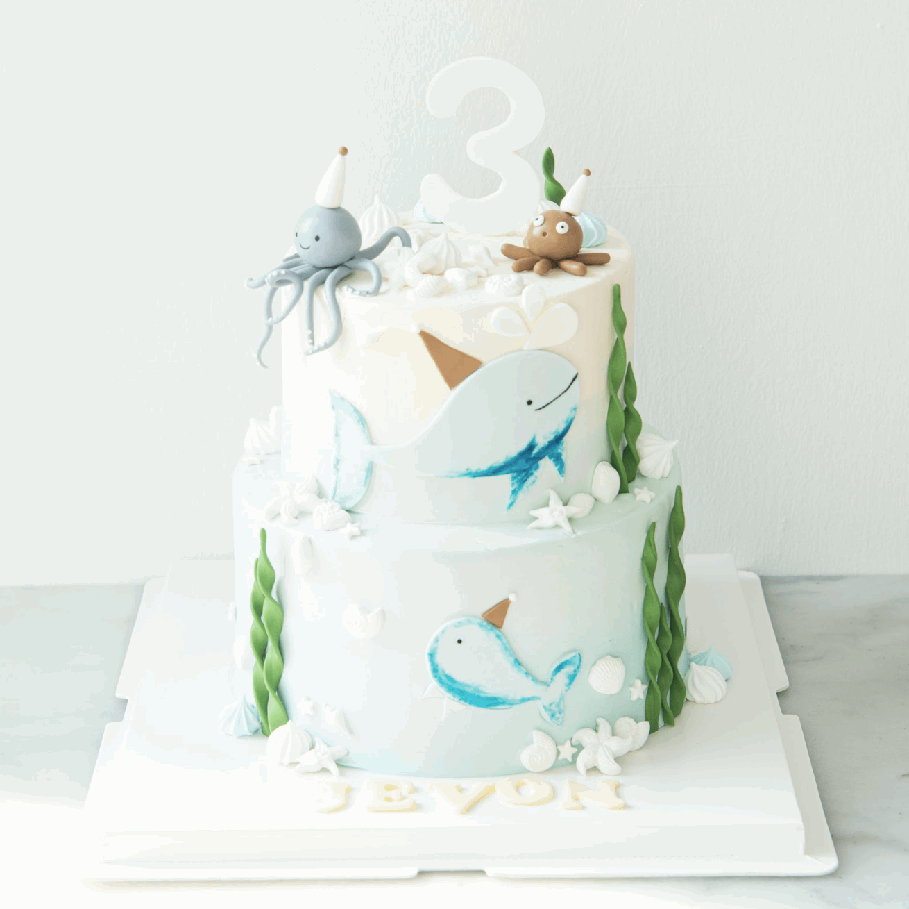 Customized Cake - Ocean Creatures