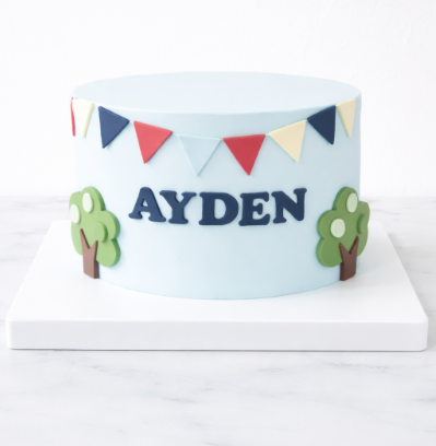 Customized Cake - Animal School Bus Adventure Cake