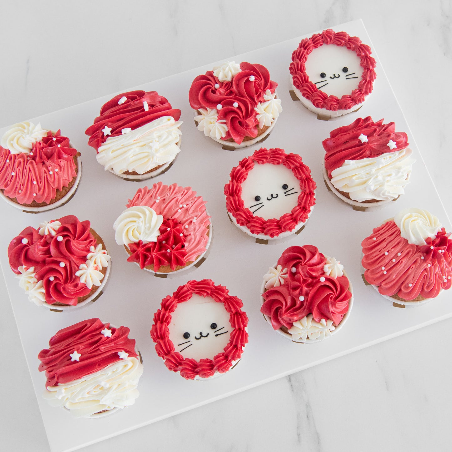Happy National Day | Stand up for Singapore 12in1 Cupcake Set | $65.80 Nett