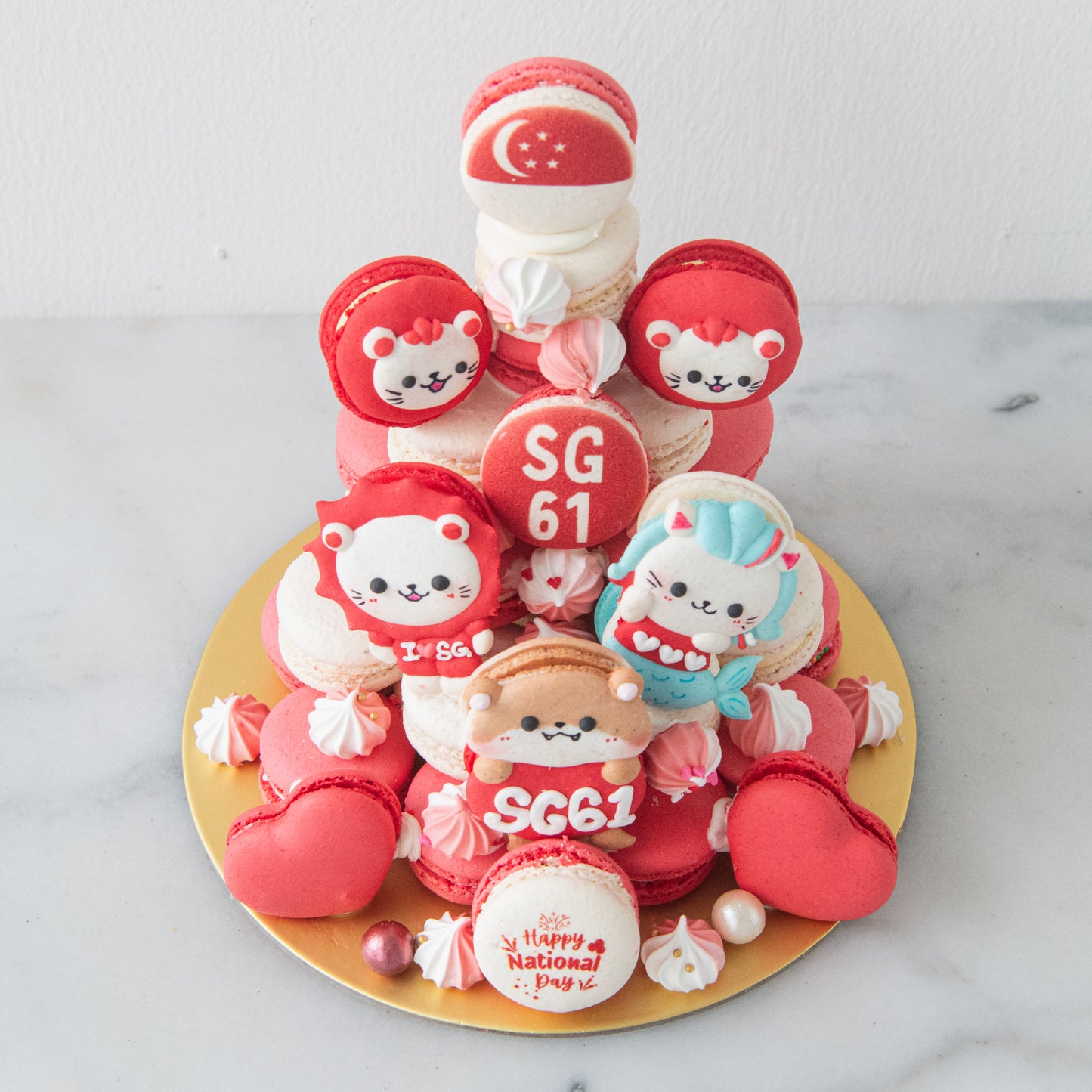 Happy National Day | Garden City Macaron Tower | $168 Nett
