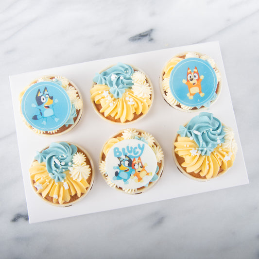 Bluey 6pcs Munchie Cupcake Set | $33.80 Nett