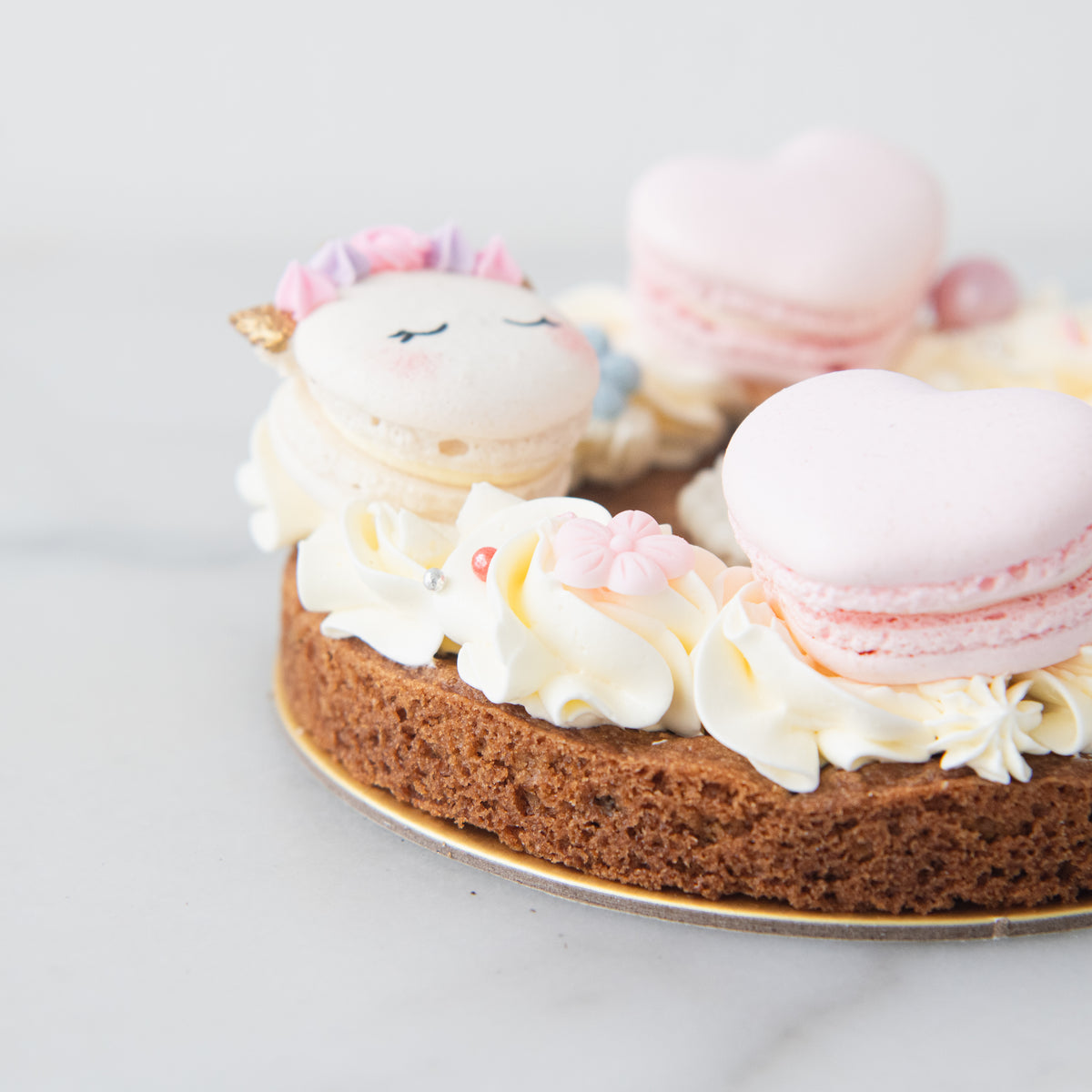 Unicorn Dream Macaron Cookies Ring Petite | $35.80 Nett
