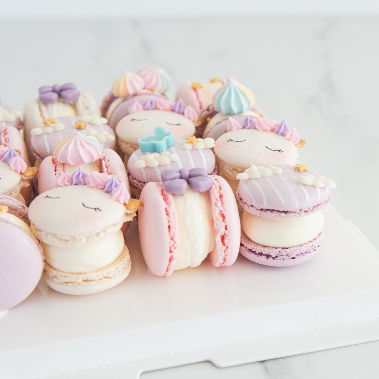 16 pcs Enchanted Dreams Unicorn Fatcarons | $118 Nett