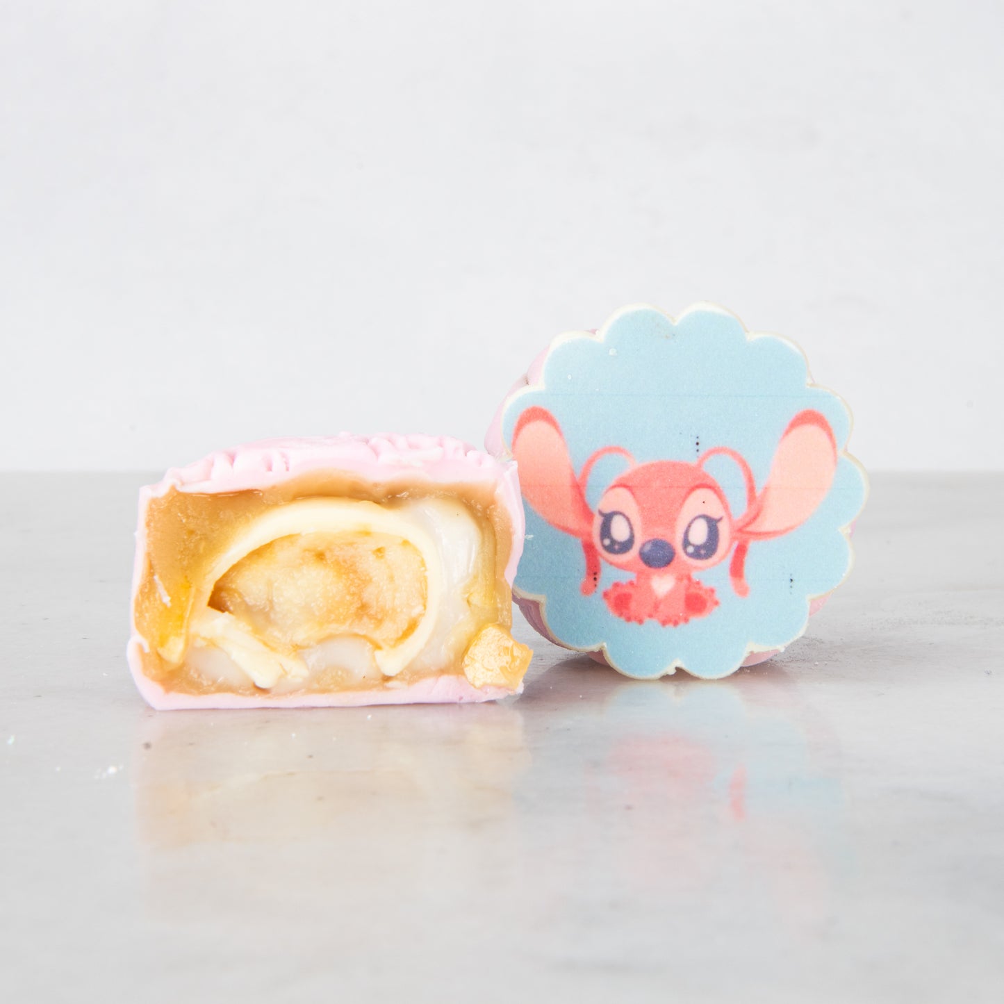 Happy Mid Autumn | Disney Stitch Snowskin Mooncake 4+4pcs Set | FREE Stitch Bag | $48.80 (U.P $158.00)