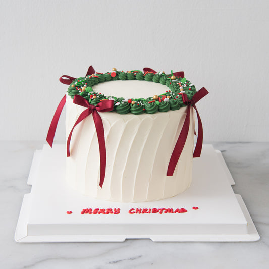 Ho ho ho! Merry Christmas | Winter Wonderland Christmas 6inch Cake | $198 Nett