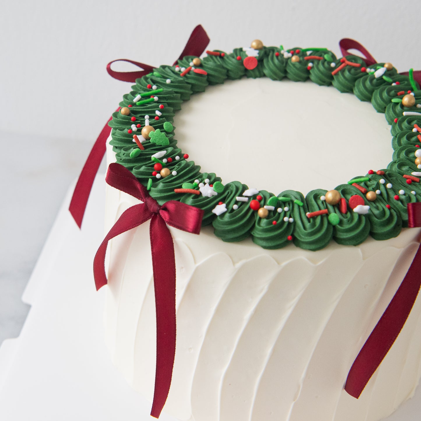 Ho ho ho! Merry Christmas | Winter Wonderland Christmas 6inch Cake | $198 Nett