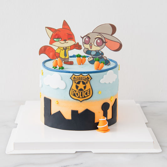 Disney Zootopia Cake 8'' | $228 Nett