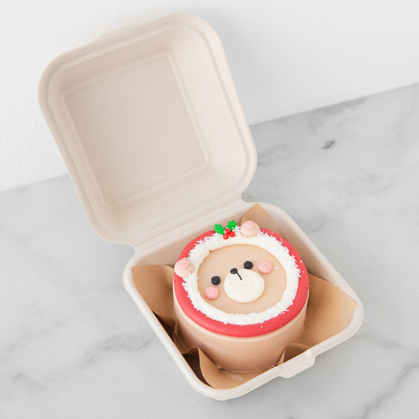 Ho ho ho! Merry Christmas | Santa Bear Bento Cake | $28.90 Nett