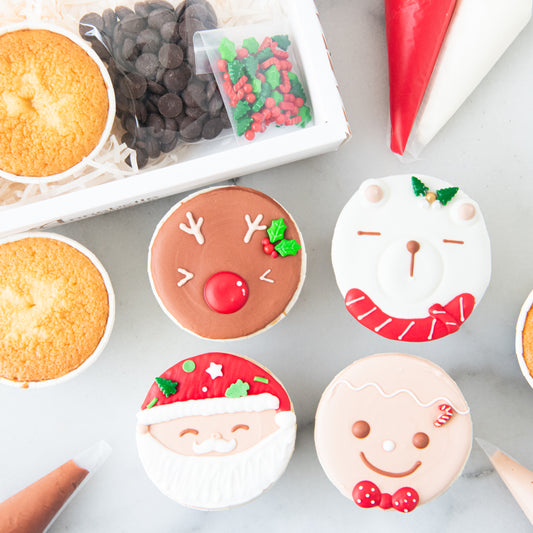 Ho ho ho! Merry Christmas| Christmas DIY Cupcake Set | $21.80 Nett