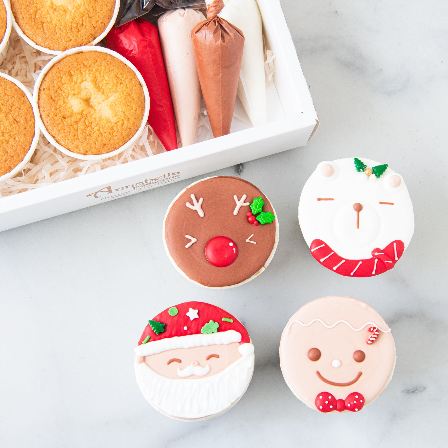 Ho ho ho! Merry Christmas| Christmas DIY Cupcake Set | $21.80 Nett