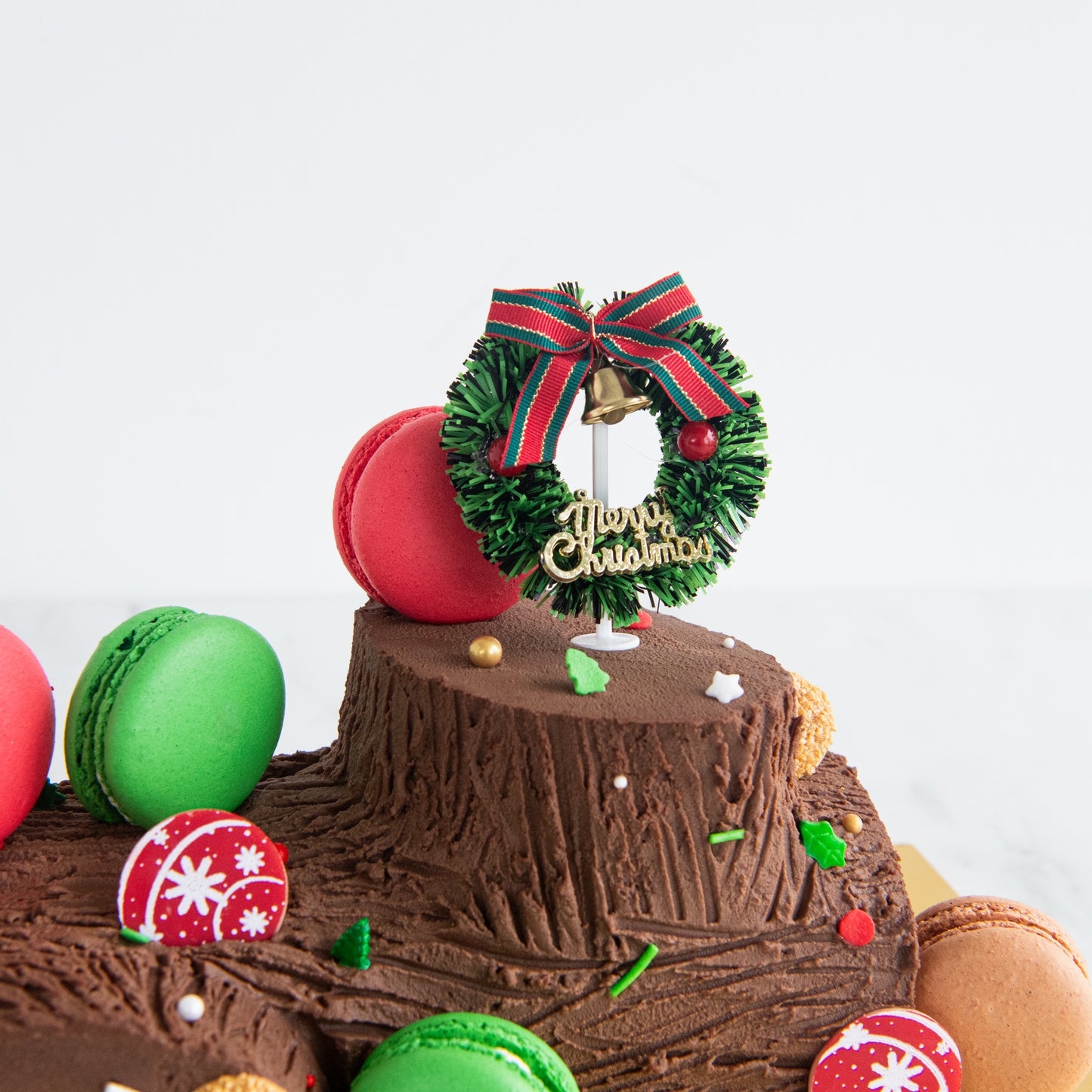 Ho ho ho! Merry Christmas | Santa's Woody Delight Log Cake 1kg | $68.80 Nett