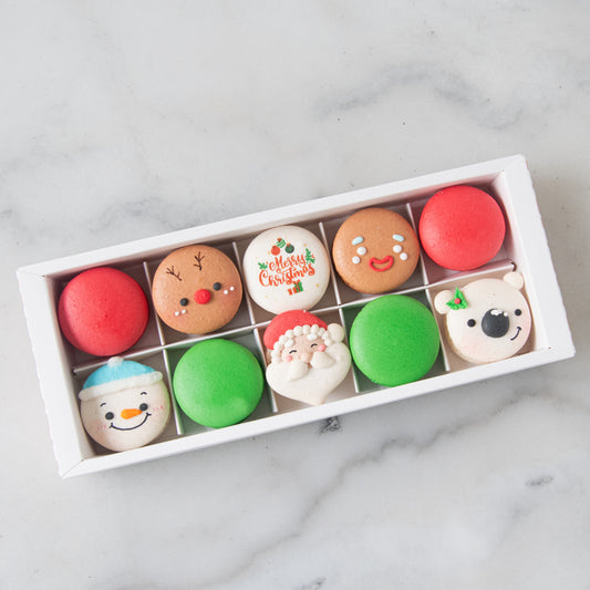 Ho ho ho! Merry Christmas | 10in1 Holiday Delight Macaron | $39.90 Nett