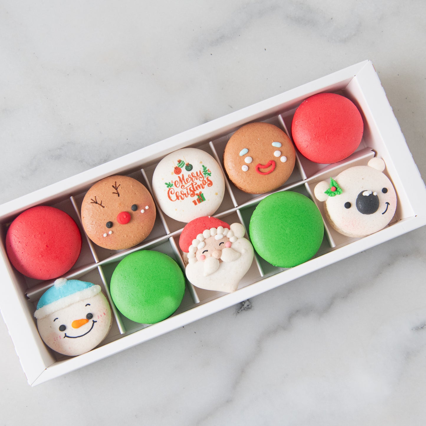 Ho ho ho! Merry Christmas | 10in1 Holiday Delight Macaron | $39.90 Nett
