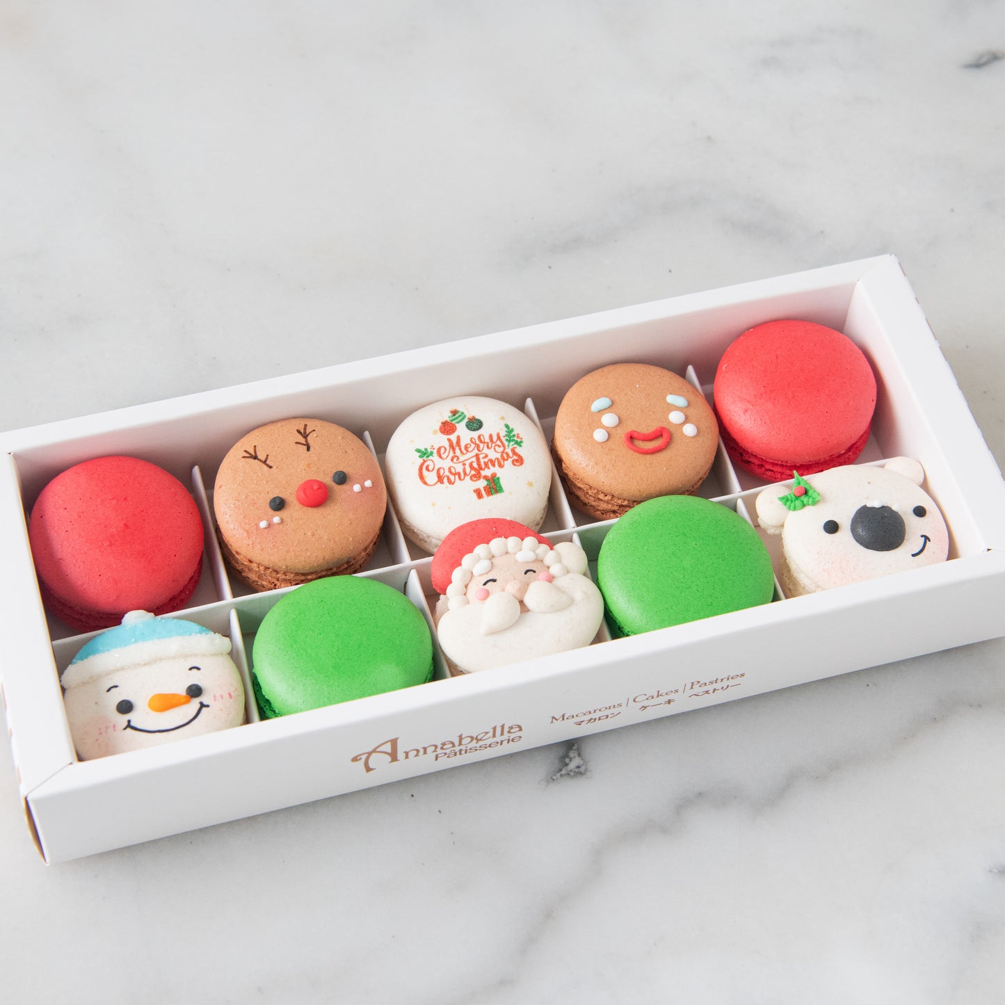 Ho ho ho! Merry Christmas | 10in1 Holiday Delight Macaron | $39.90 Nett
