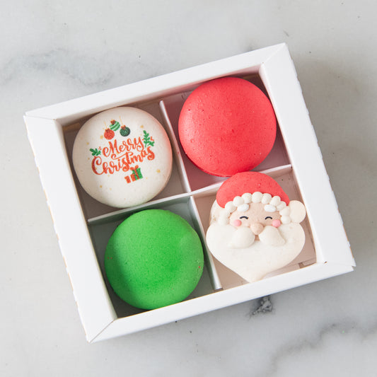 Ho Ho Ho! Merry Christmas | 4in1 Santa Claus Macaron | $12.80 Nett