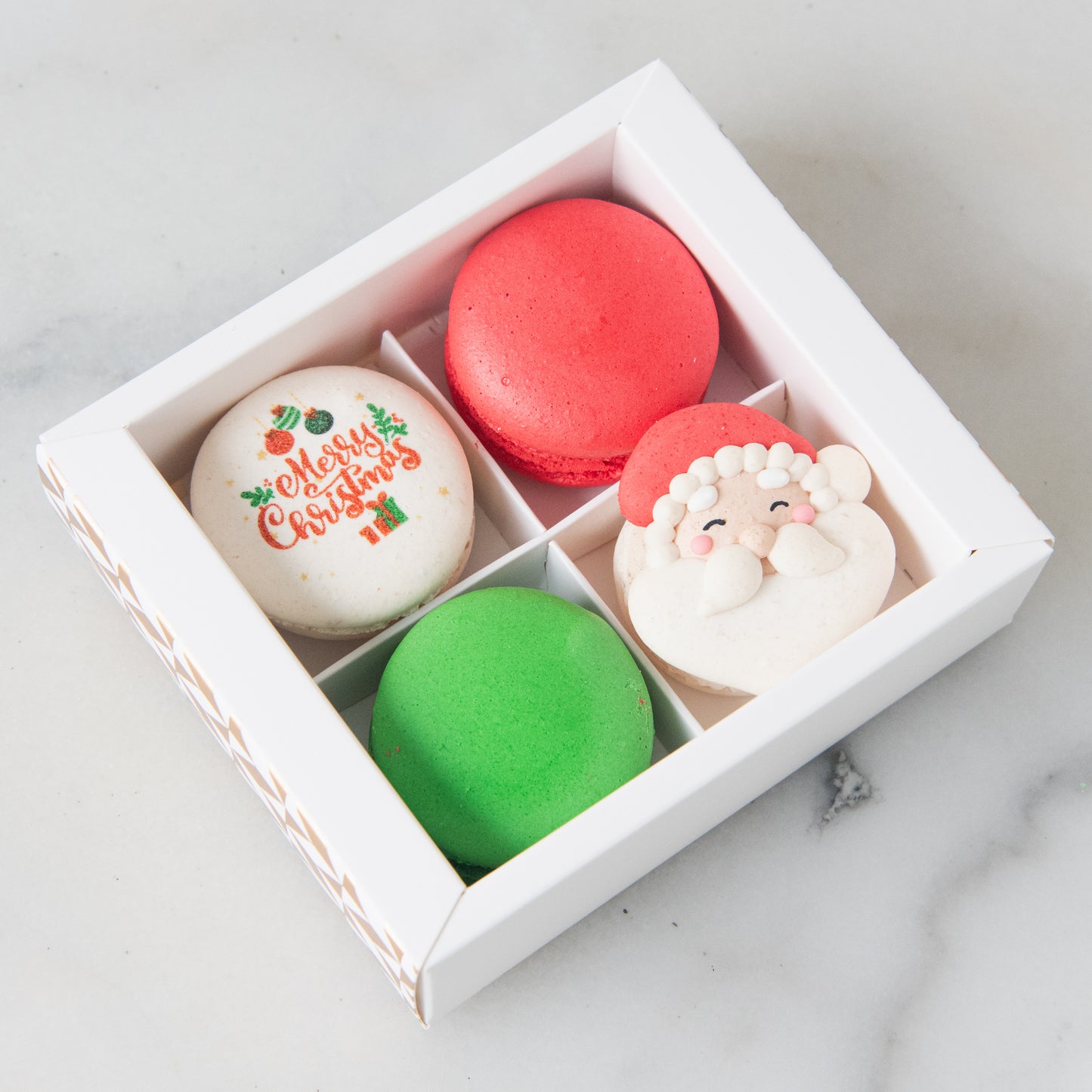 Ho Ho Ho! Merry Christmas | 4in1 Santa Claus Macaron | $12.80 Nett