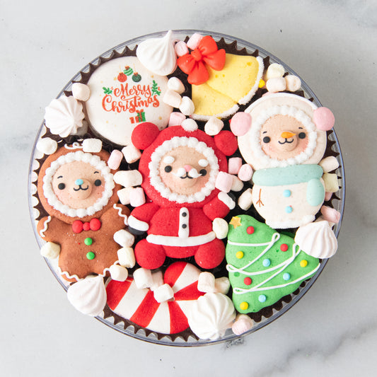 Ho Ho Ho! Merry Christmas | Santa Bears & Friends 7pc Treasure Set | $45.80 Nett