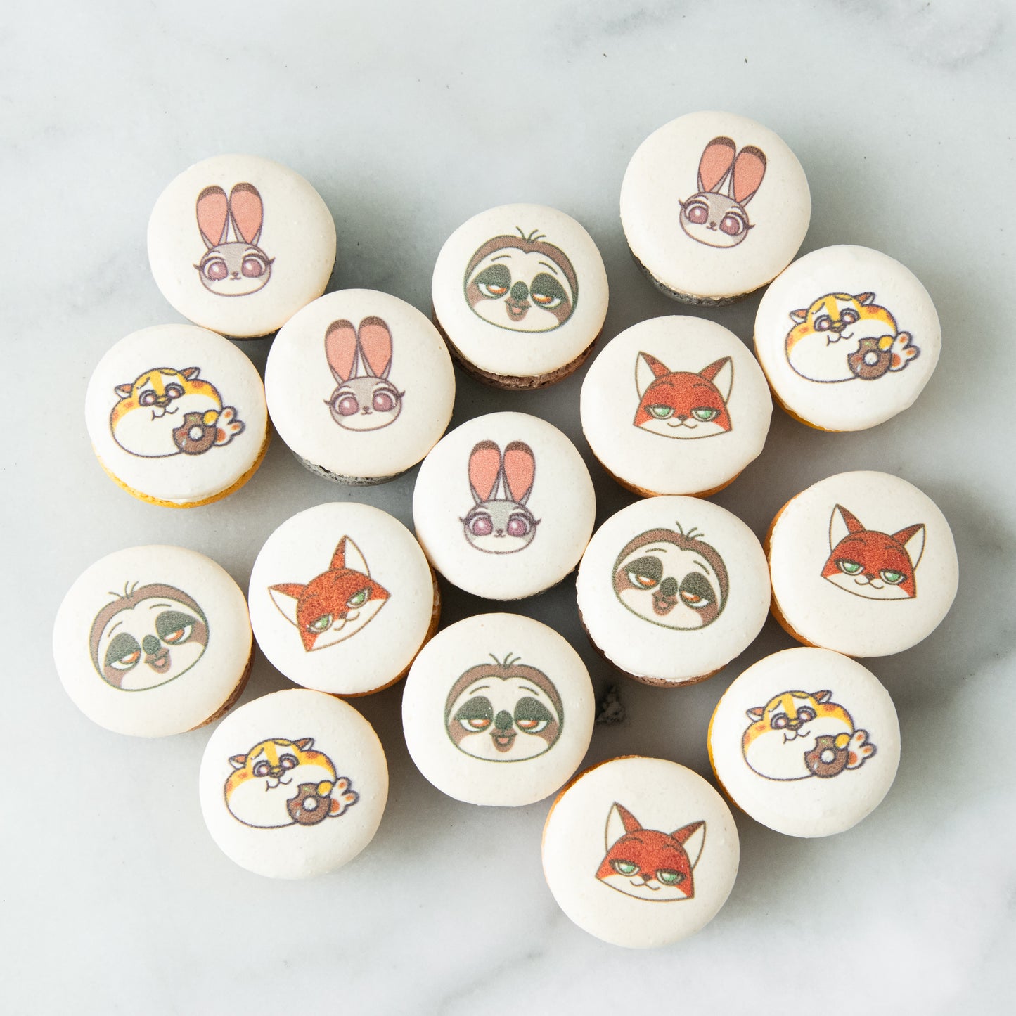 Disney Zootopia 20pcs Printed Macaron | $58.80 Nett