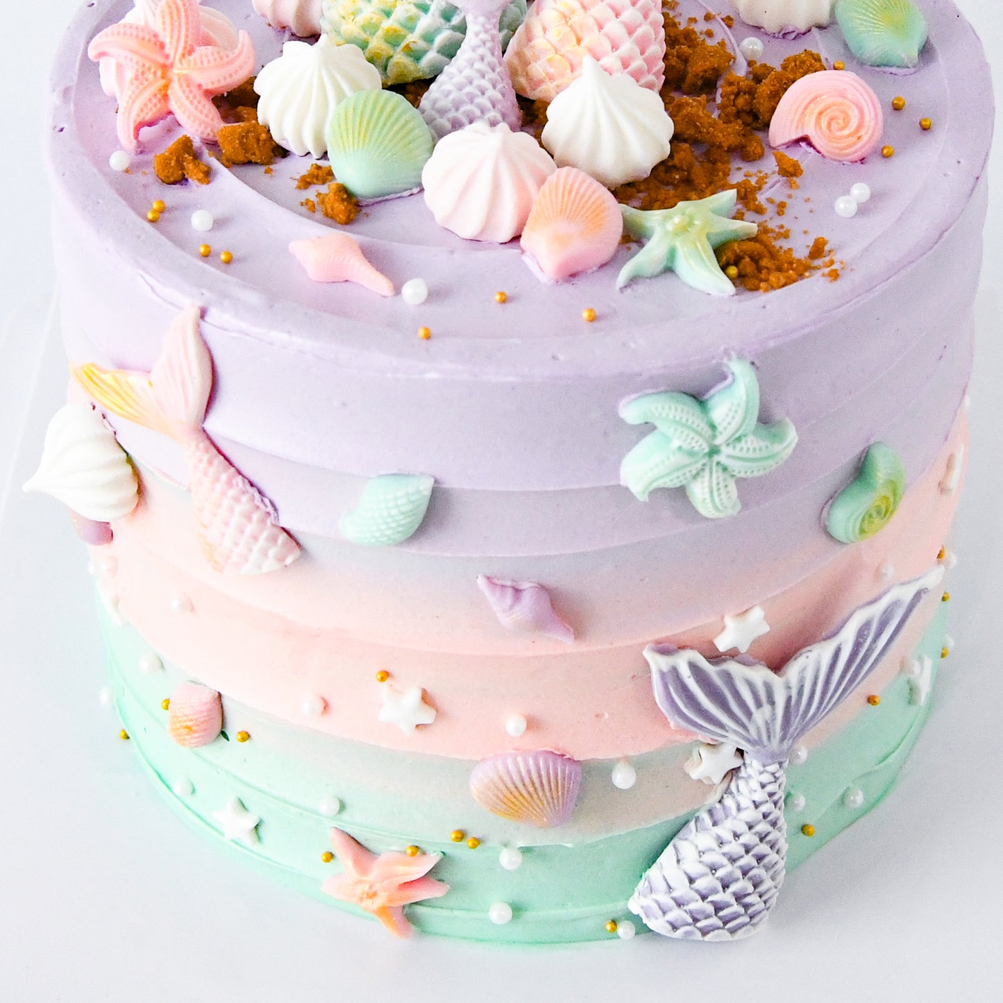 Customized Cake - Underwater Mermaid Dream Cake