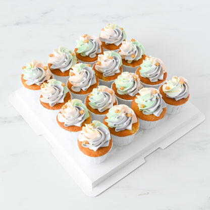 Rainbow Mini Cupcakes 16 pcs Set |  $48.80 nett only