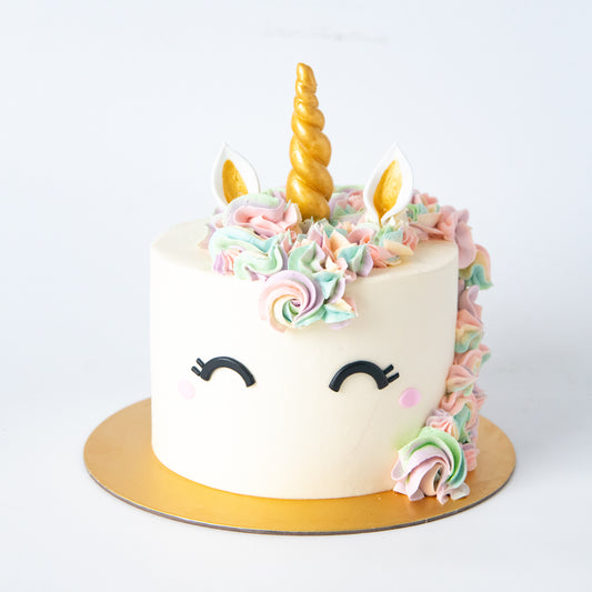 Customized Cake - Sweet Floral Unicorn Cake