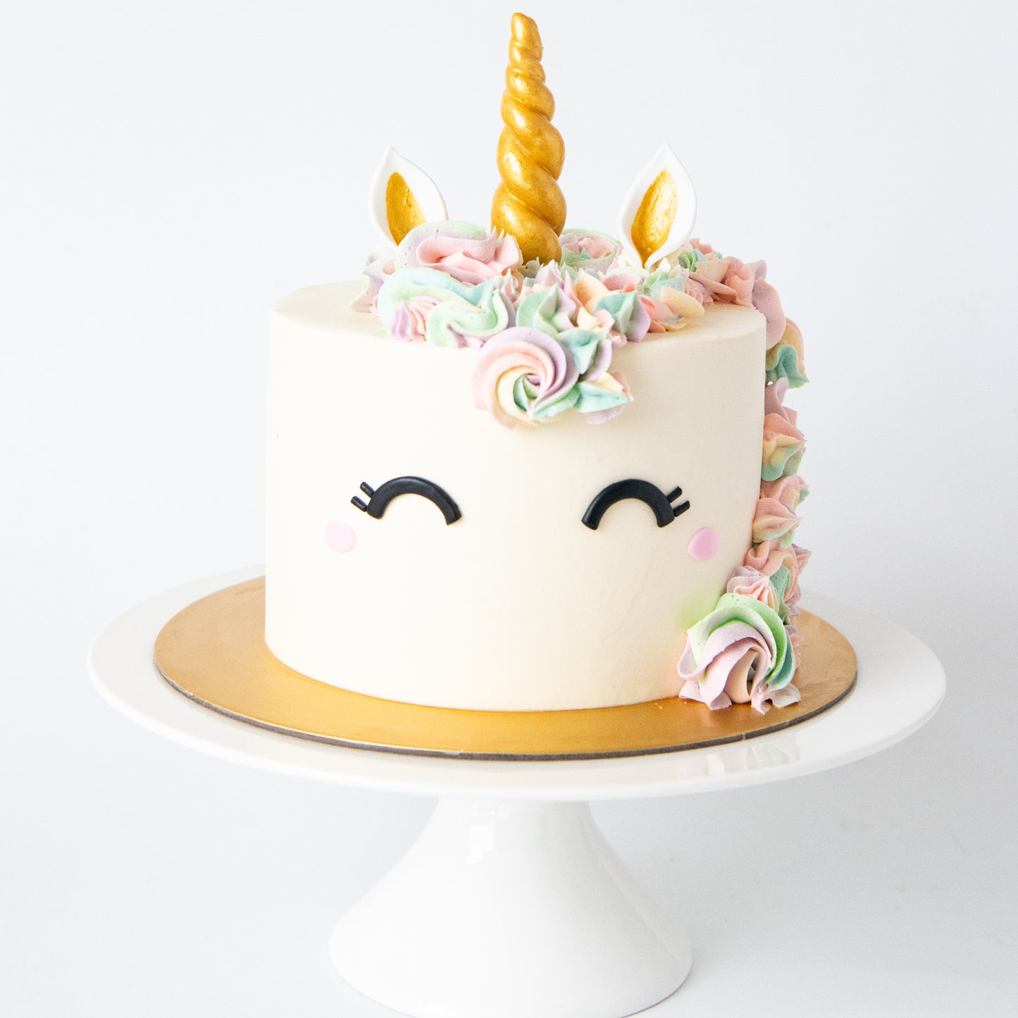 Customized Cake - Sweet Floral Unicorn Cake