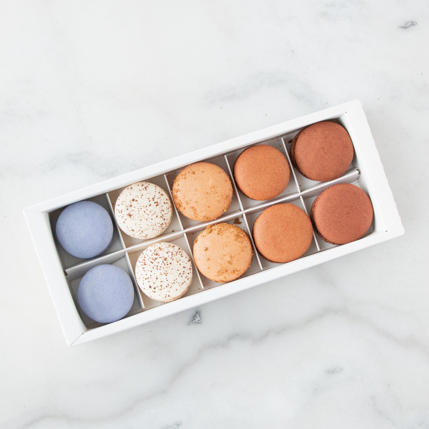 10pcs Classic Macarons (Premium2) in Gift Box and Paper Bag | Perfect Gift Choice