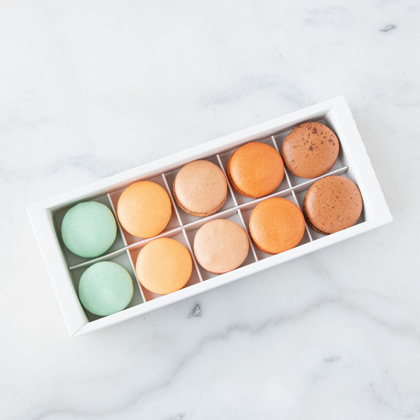 10pcs Classic Macarons (Classic4) in Gift Box and Paper Bag | Perfect Gift Choice