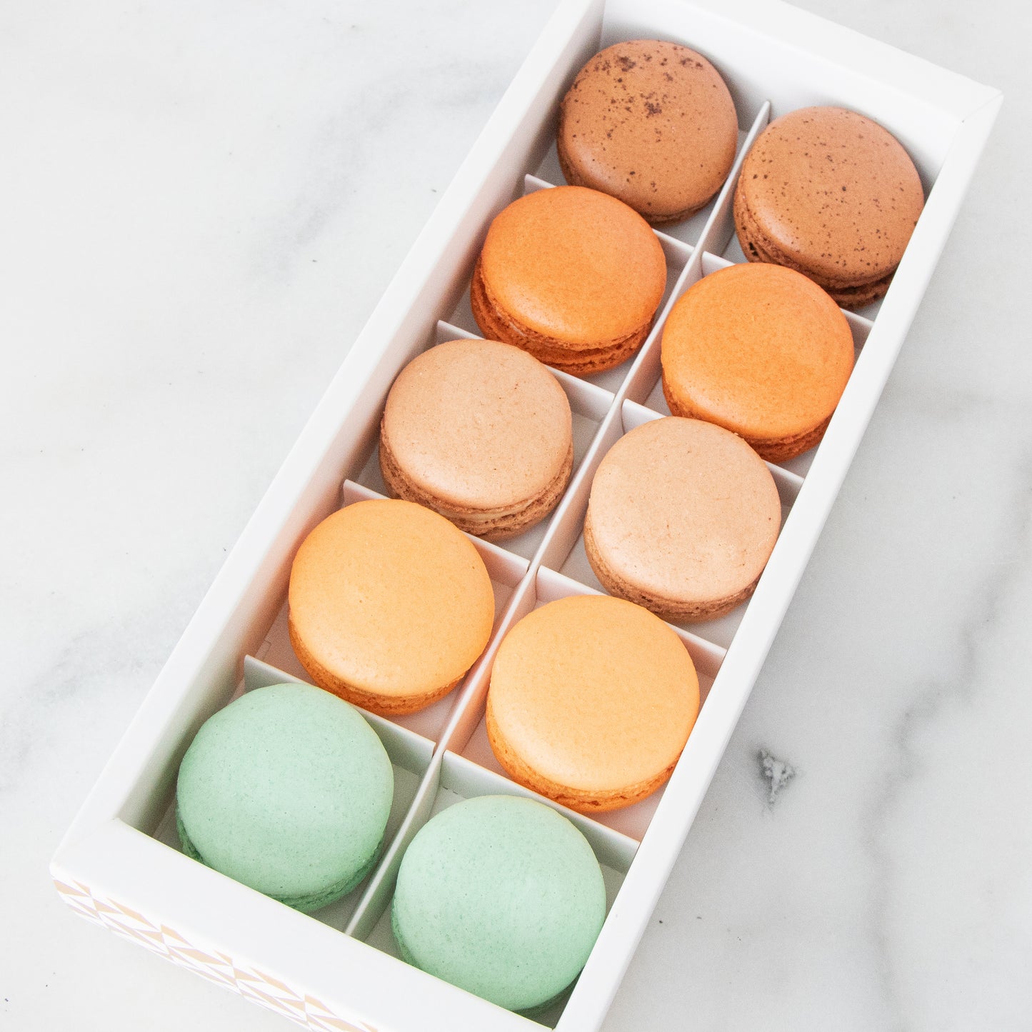 10pcs Classic Macarons (Classic4) in Gift Box and Paper Bag | Perfect Gift Choice