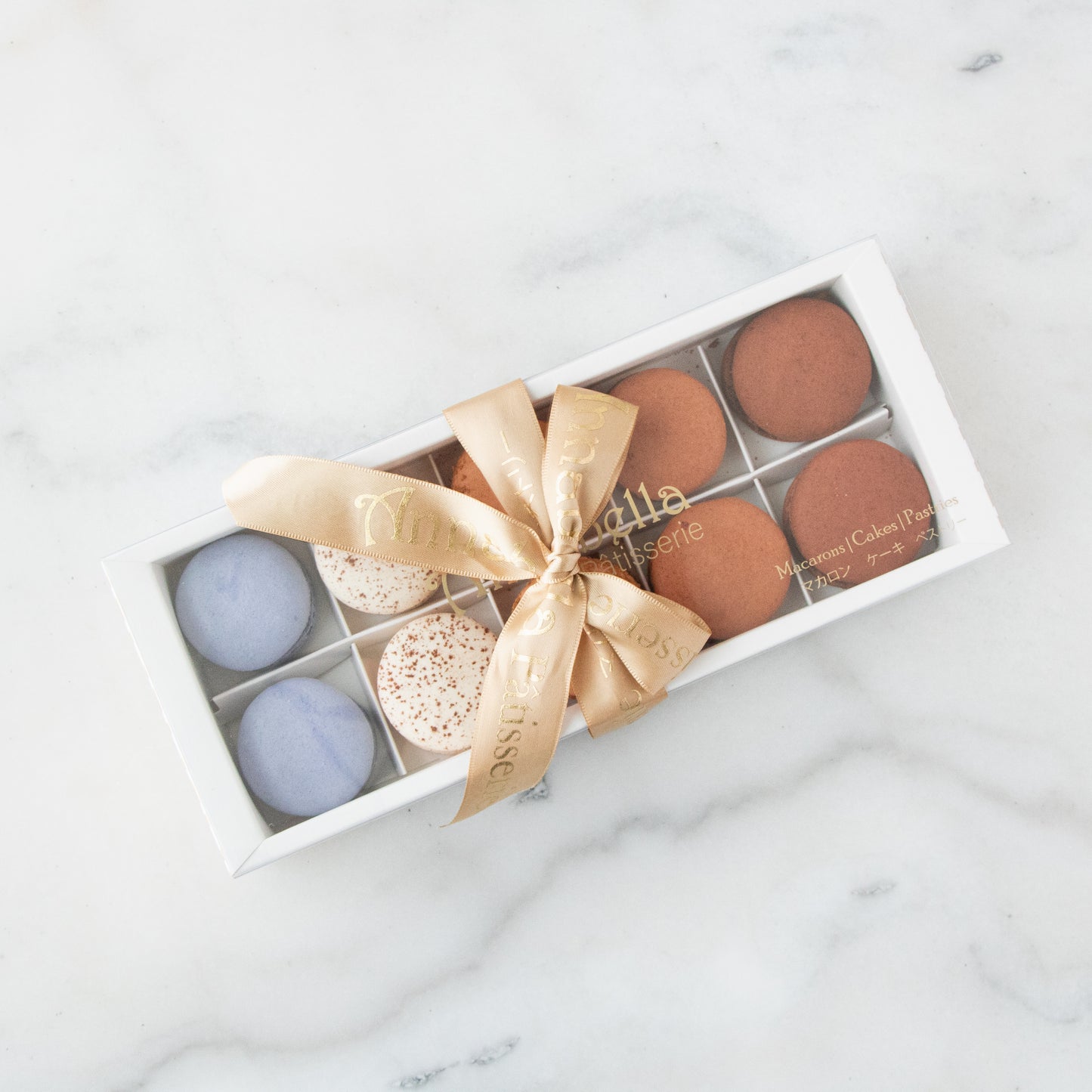 10pcs Classic Macarons (Premium2) in Gift Box and Paper Bag | Perfect Gift Choice