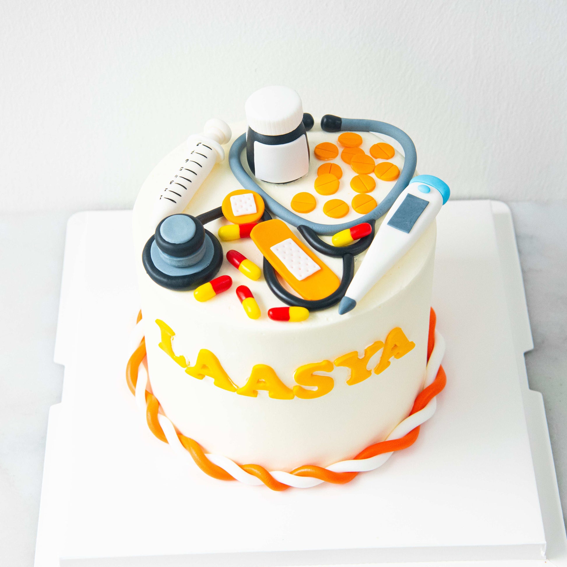 Customized Cake - Medicine Theme cake