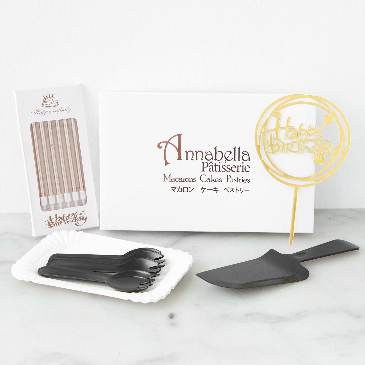 Bundle Set | Ondeh Ondeh Cake Petite + 6pcs C1 Macarons | $39.90 Nett