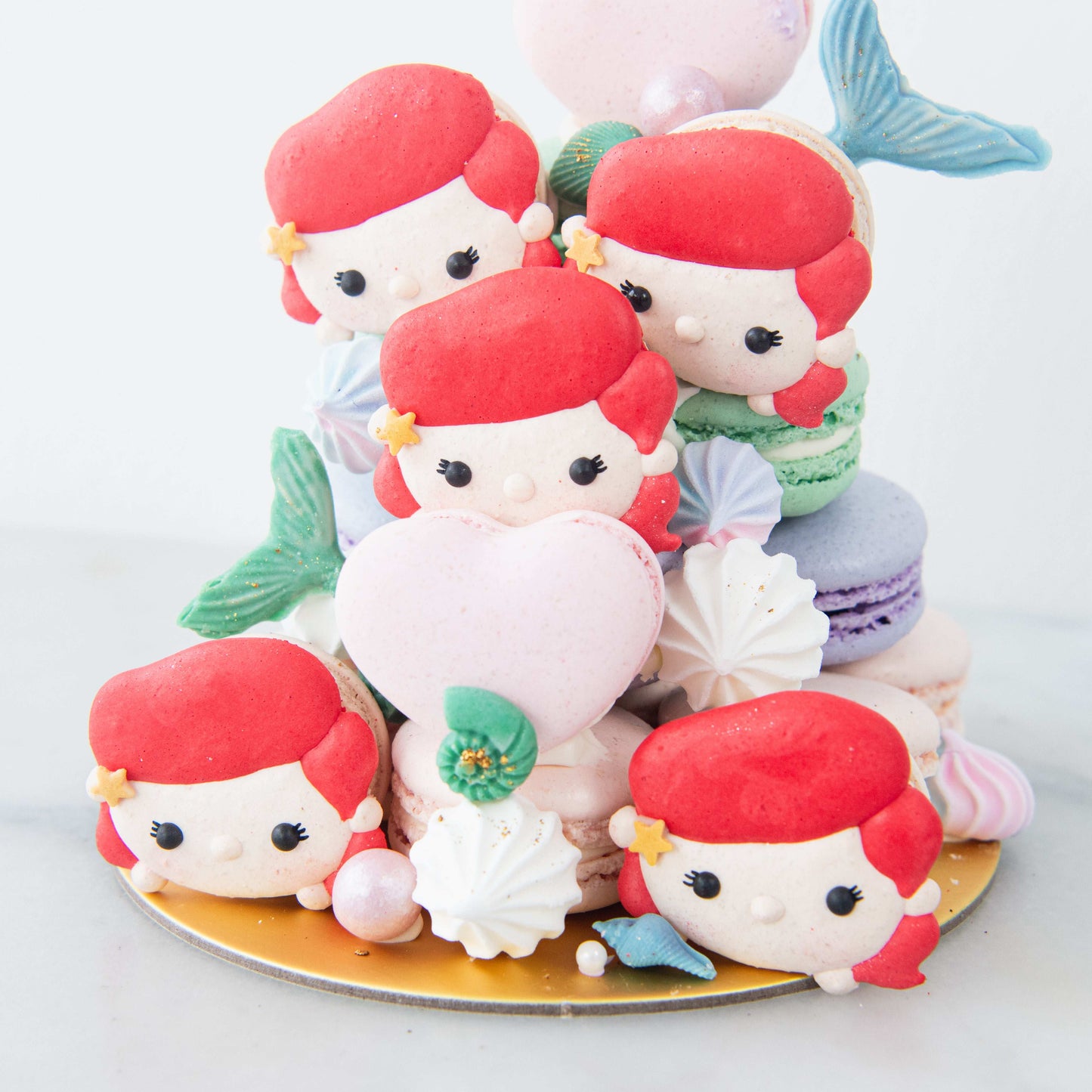 Disney Tsum Tsum Princess Ariel Mini Macaron Tower | $88 Nett