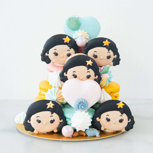 Disney Tsum Tsum Princess Moana Mini Macaron Tower | $88 Nett