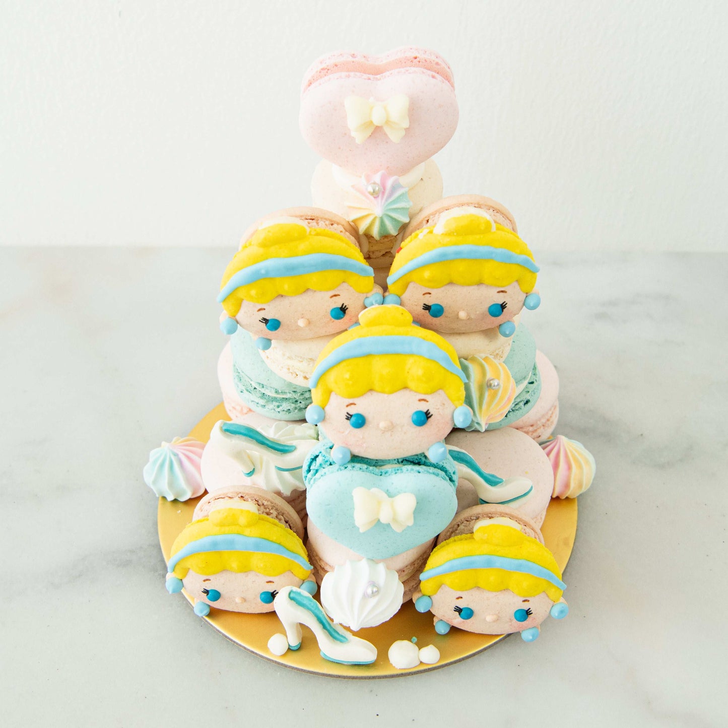 Disney Tsum Tsum Princess Cinderella Mini Macaron Tower | $88 Nett