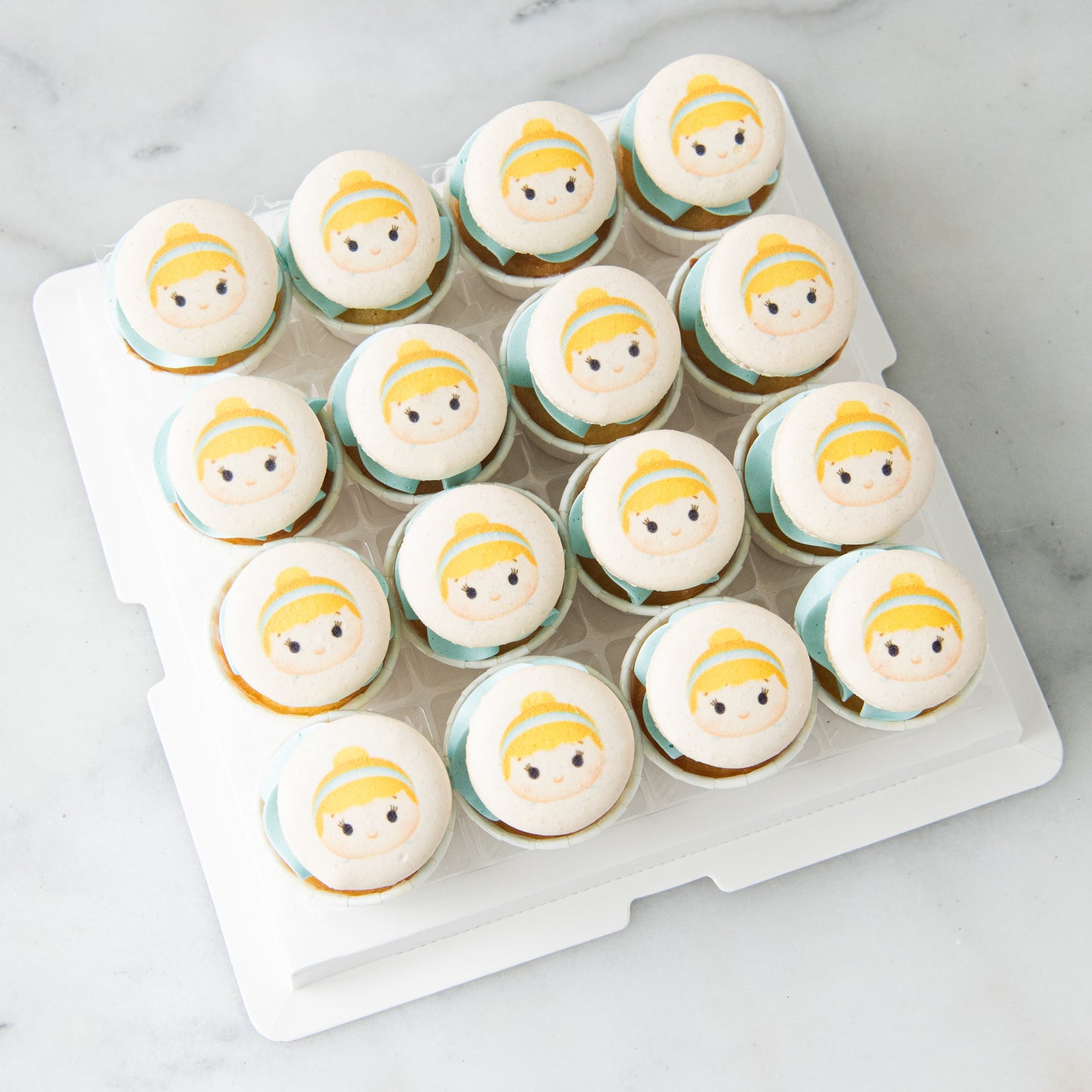 10.10 Sales! Disney Princess Cinderella 16pcs Cupcake |  $58.80 only (u.p $88.80)