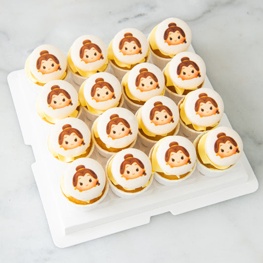10.10 Sales! Disney Princess Belle 16pcs Cupcake |  $58.80 only (u.p $88.80)