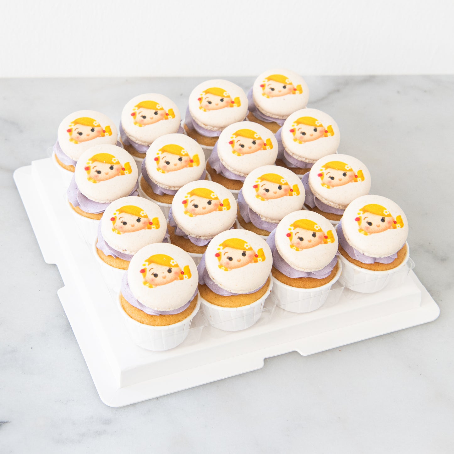 10.10 Sales! Disney Princess Rapunzel 16pcs Cupcake | $58.80 only (u.p $88.80)