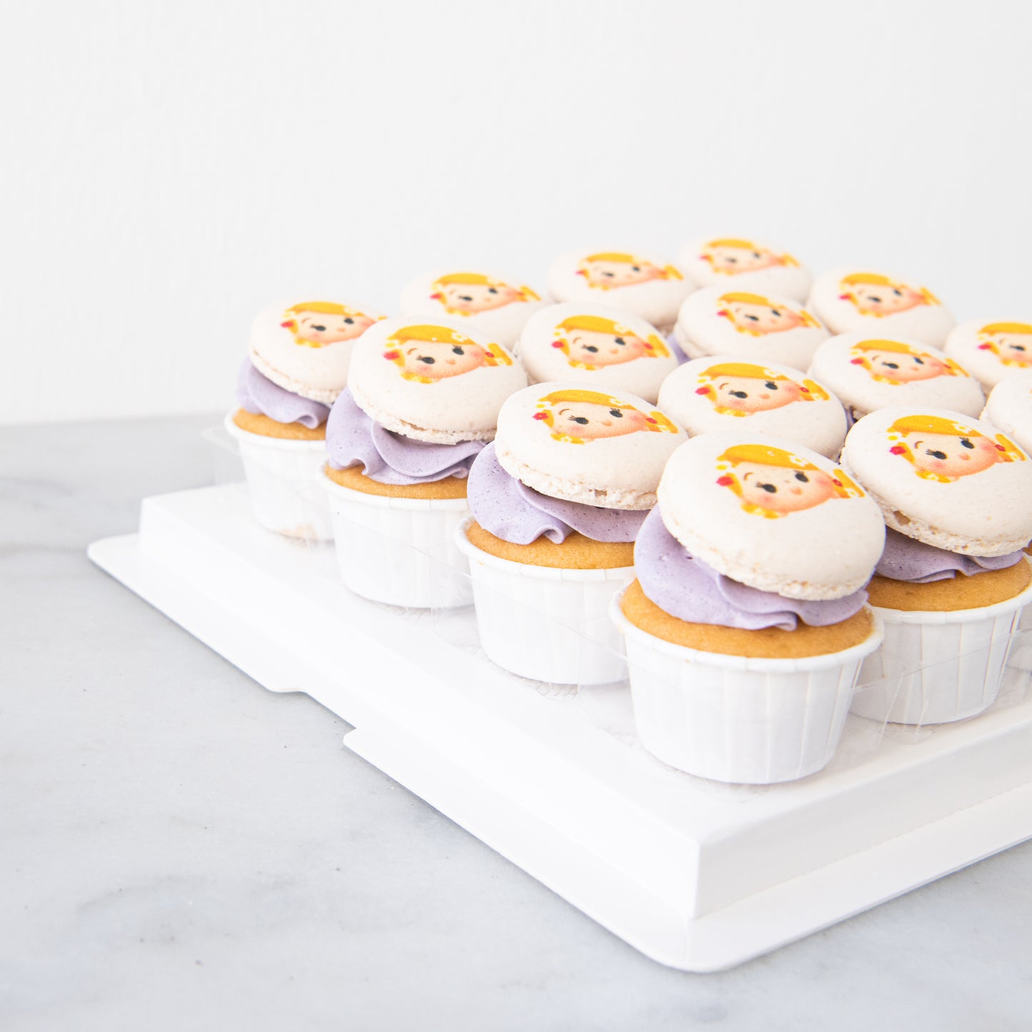 10.10 Sales! Disney Princess Rapunzel 16pcs Cupcake | $58.80 only (u.p $88.80)