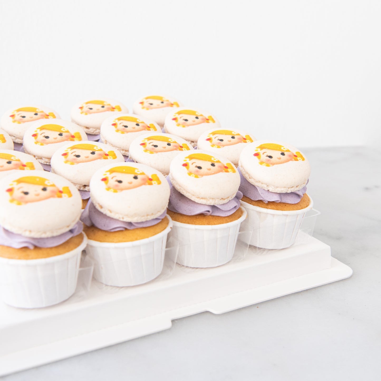 10.10 Sales! Disney Princess Rapunzel 16pcs Cupcake | $58.80 only (u.p $88.80)