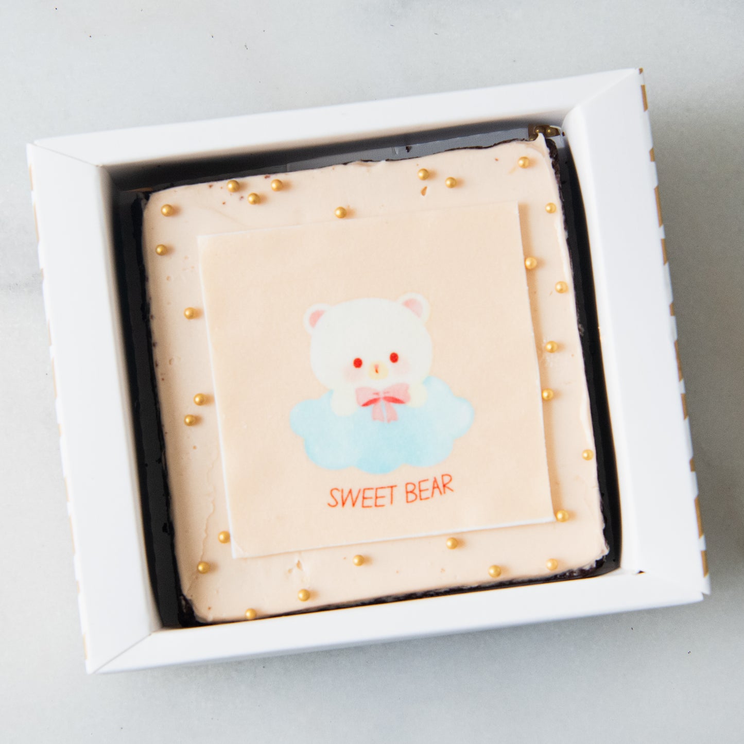 Bundle of 10 x Customizable Petite Brownie 8x8 | $108 Nett