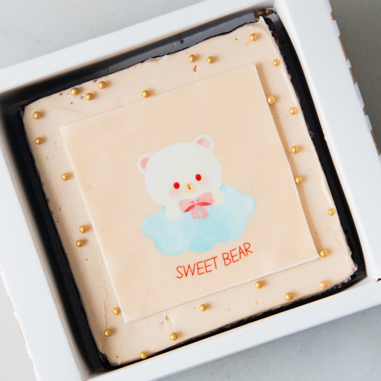 Bundle of 10 x Customizable Petite Brownie 8x8 | $108 Nett