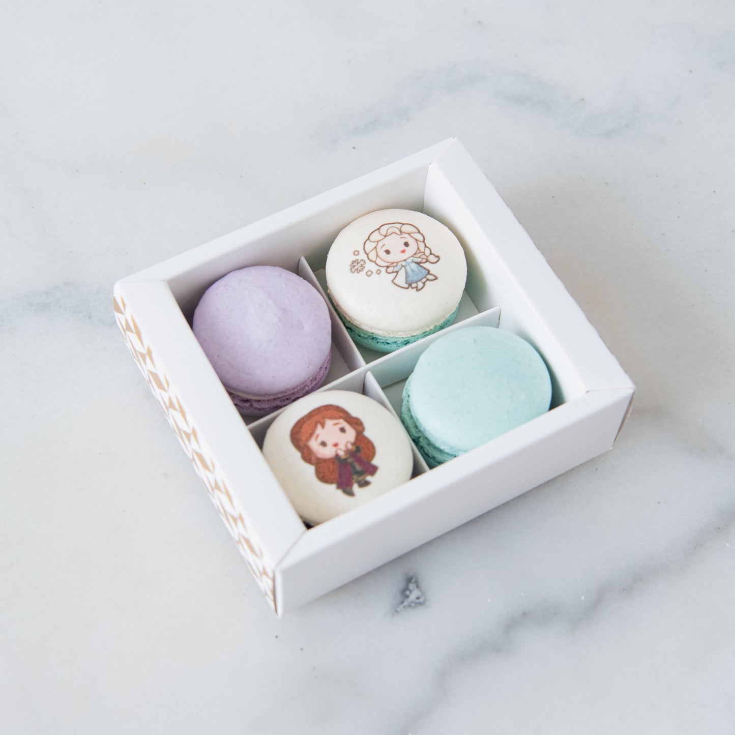 Disney Frozen 4pcs Macaron Set | $10.80 Nett