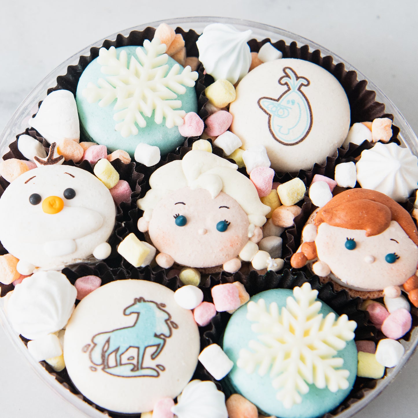 10.10 Sales! Disney Frozen 7pcs Treasure Macaron Set | $28.80 only (u.p $59.80)