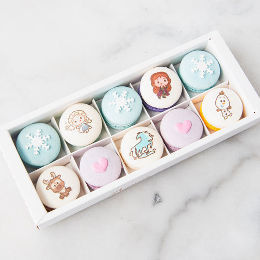 Disney Frozen 10pcs Macaron Set | $29.80 Nett