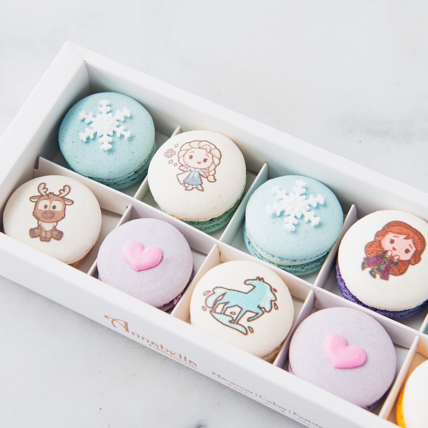 Disney Frozen 10pcs Macaron Set | $29.80 Nett