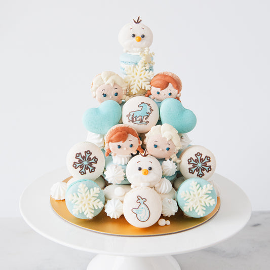 Disney Frozen Macaron Tower | $158 Nett