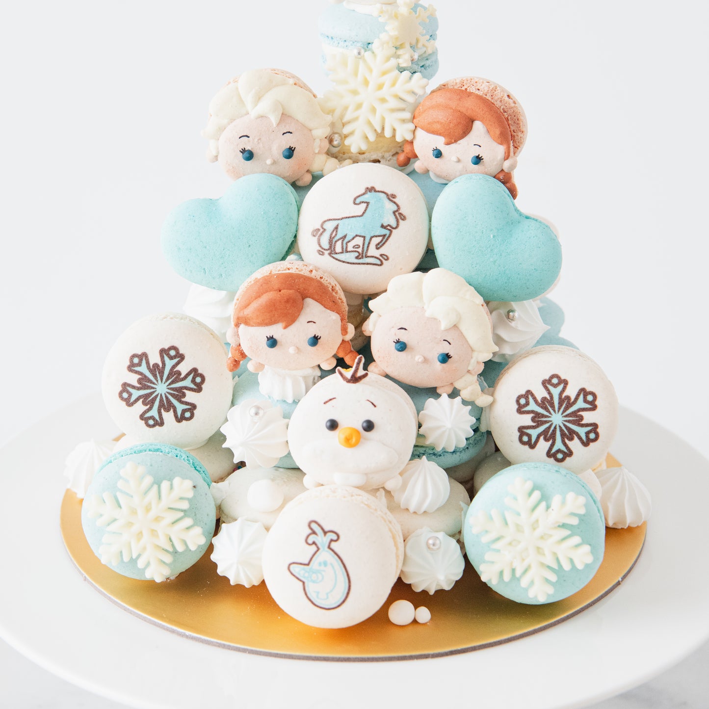 Disney Frozen Macaron Tower | $158 Nett