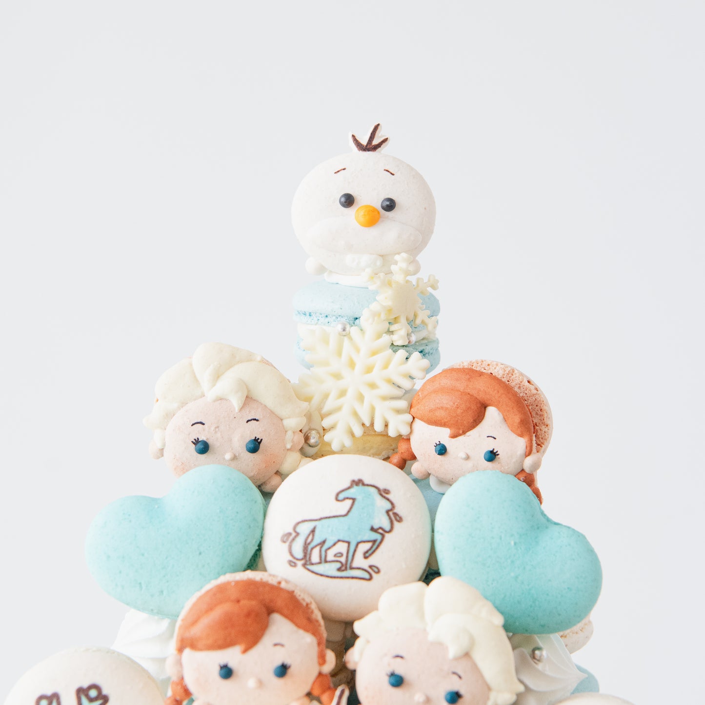 Disney Frozen Macaron Tower | $158 Nett