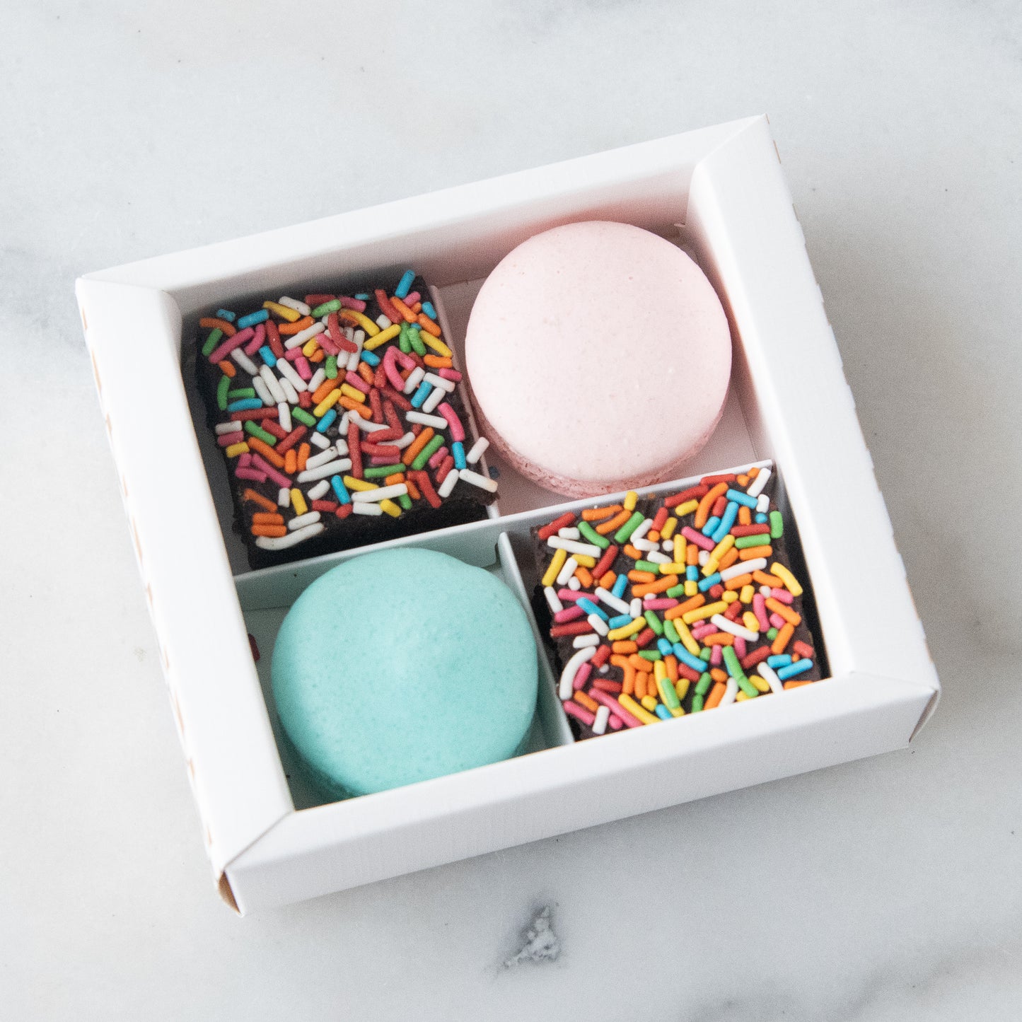 4pcs Macaron and Brownie Gift Set | $11.80